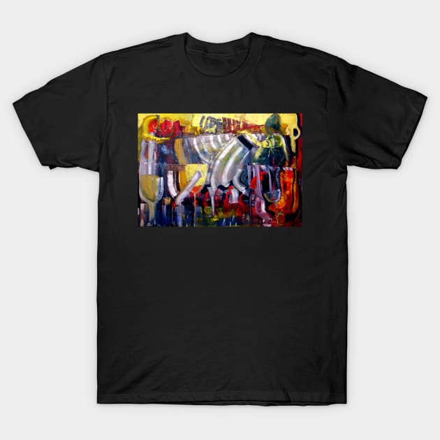 The Bar Scene T-Shirt by Lavott4Art